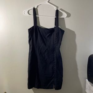 BLACK MINI DRESS FOREVER